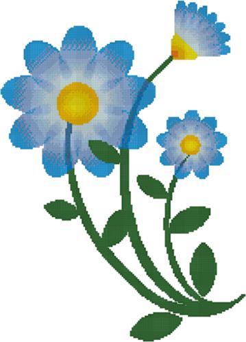 (image for) Happy Blue Flowers